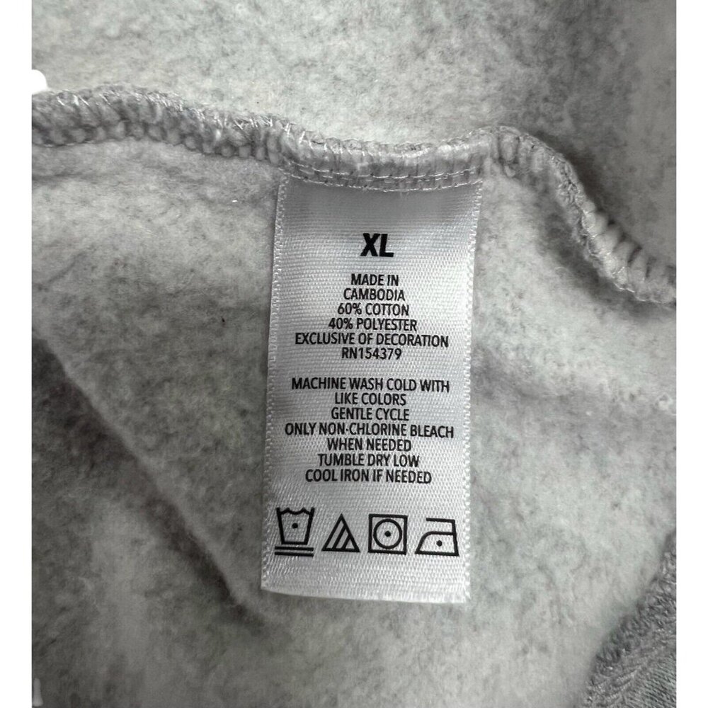 Aeropostale Women Hoodie Gray Long Sleeves Size XL - Picture 7 of 11